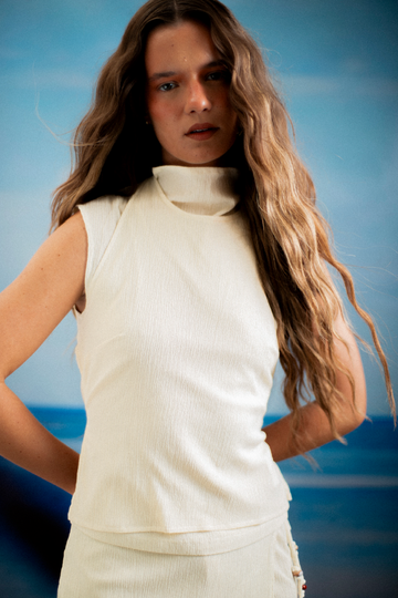 Top Kaia – Sergé Basics x Tissimum