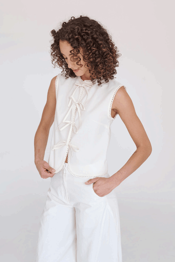 Chaleco Andrea con Bordado