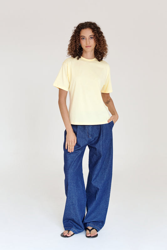 T-shirt Nadine Butter-Yellow