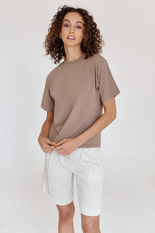 T-shirt Nadine Café