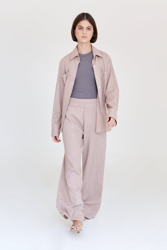 Camisa Alondra Rosa Palo