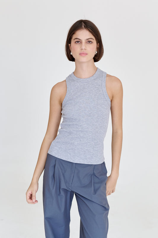 Tank Top Olivia Gris Jaspe