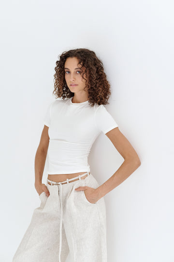 T-shirt  Salem Blanca