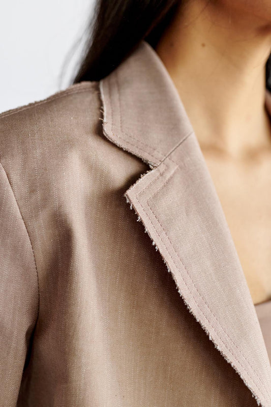 Saco Louise Beige