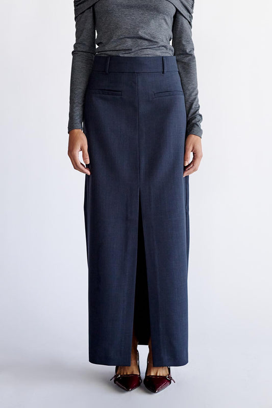 Falda Harper Azul Marino