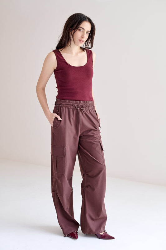 Pantalón Daniela Café