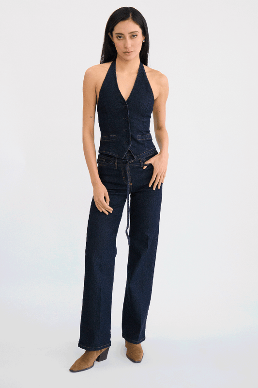 Chaleco Alexa de Mezclilla