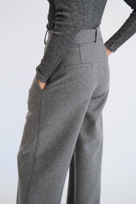 Pantalón Ulises de Lana Gris