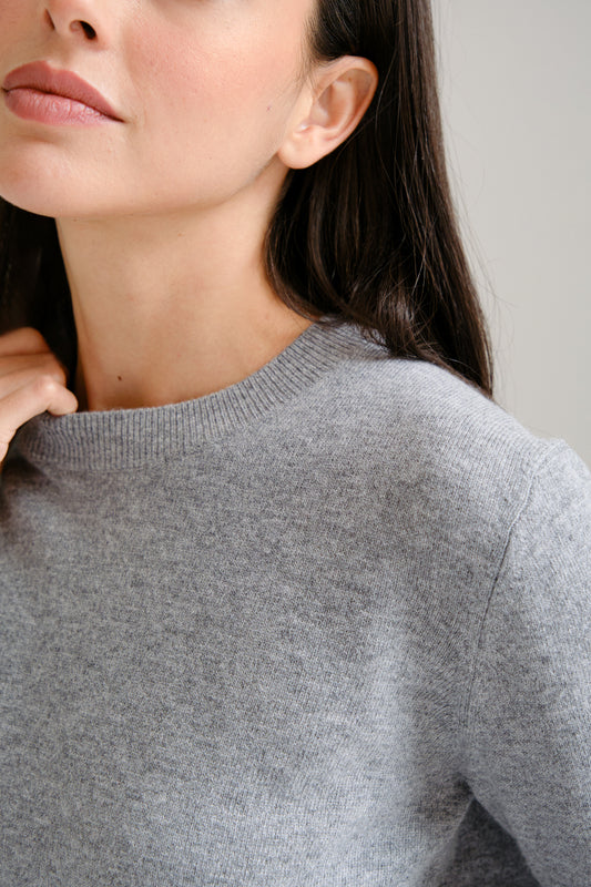 Suéter Leo Gris Jaspe