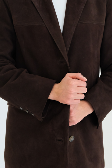 Jaqueta Alexander Suede Marrom