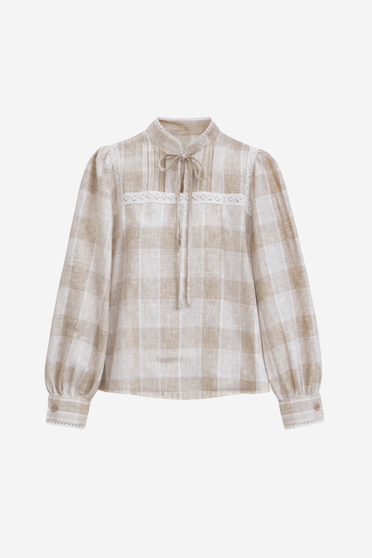 Blusa Dara de Cuadros