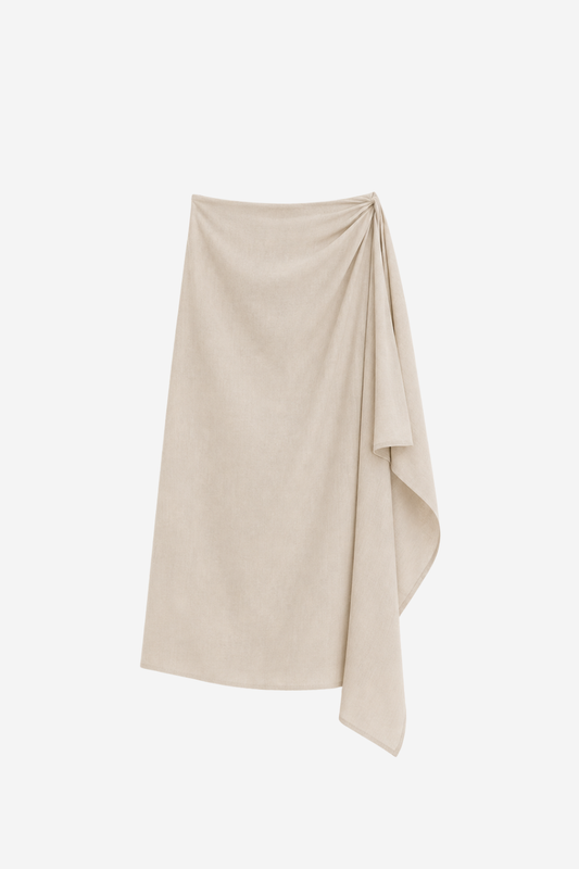 Falda Alejandrina Beige