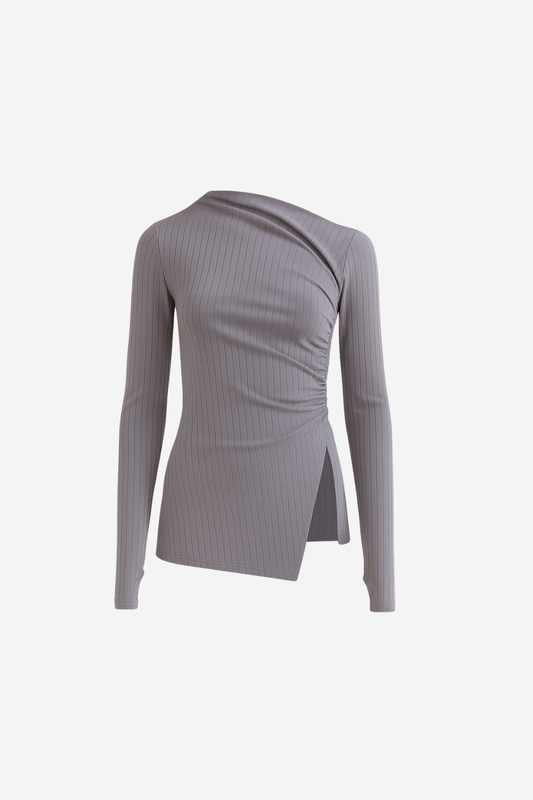 Top Camila Gris
