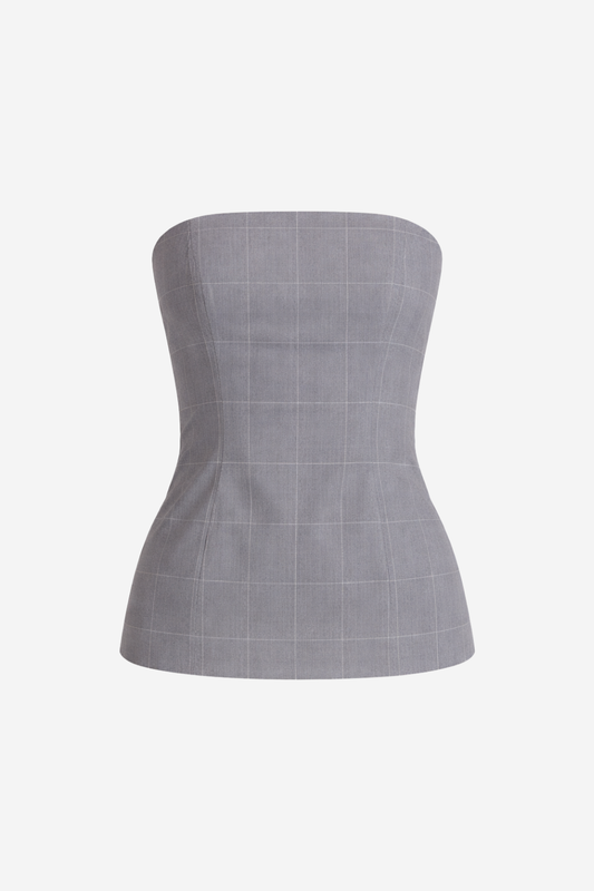 Top Carola Gris