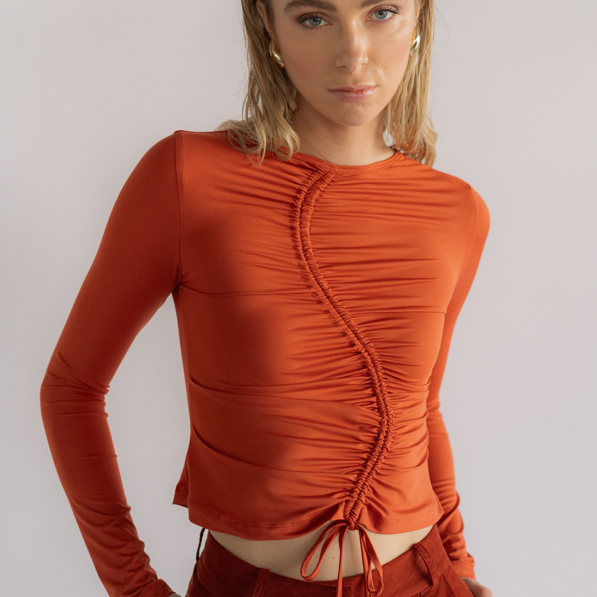 Camiseta Hailey Terracota