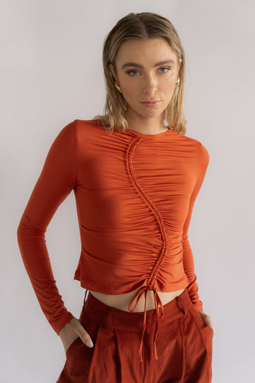 Camiseta Hailey Terracota