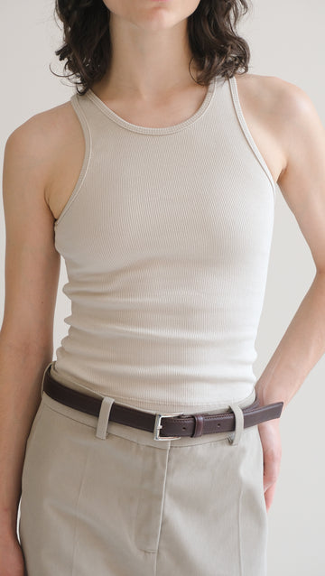 Tank Top Chuss Beige