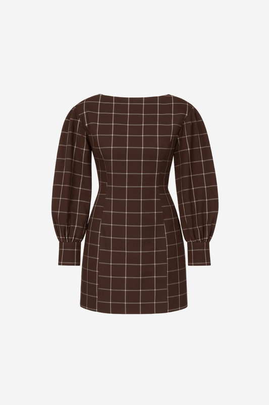 Vestido Maye Café