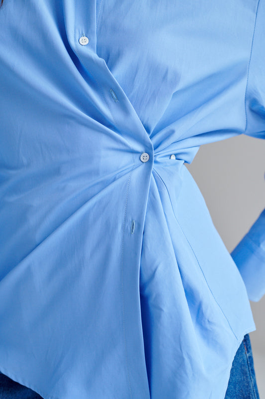 Camisa Katie con Paliacate Azul