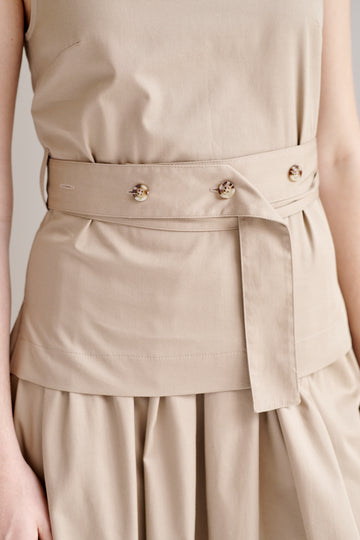 Top Aida Khaki