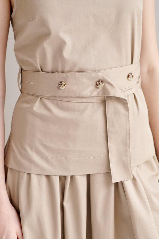 Top Aida Khaki