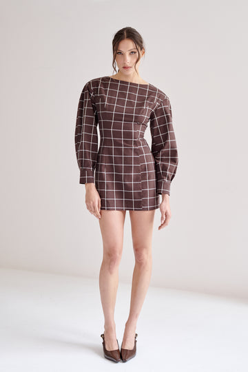 Vestido Maye Café