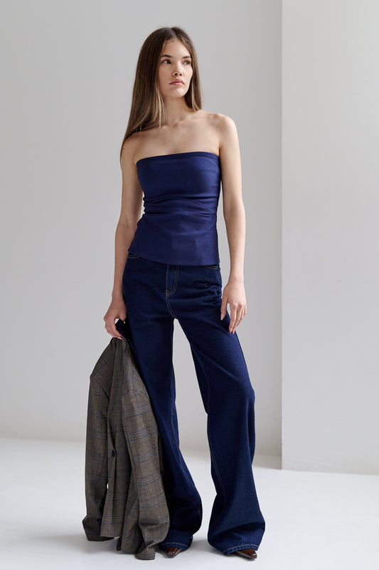 Top Rigo Azul Marino