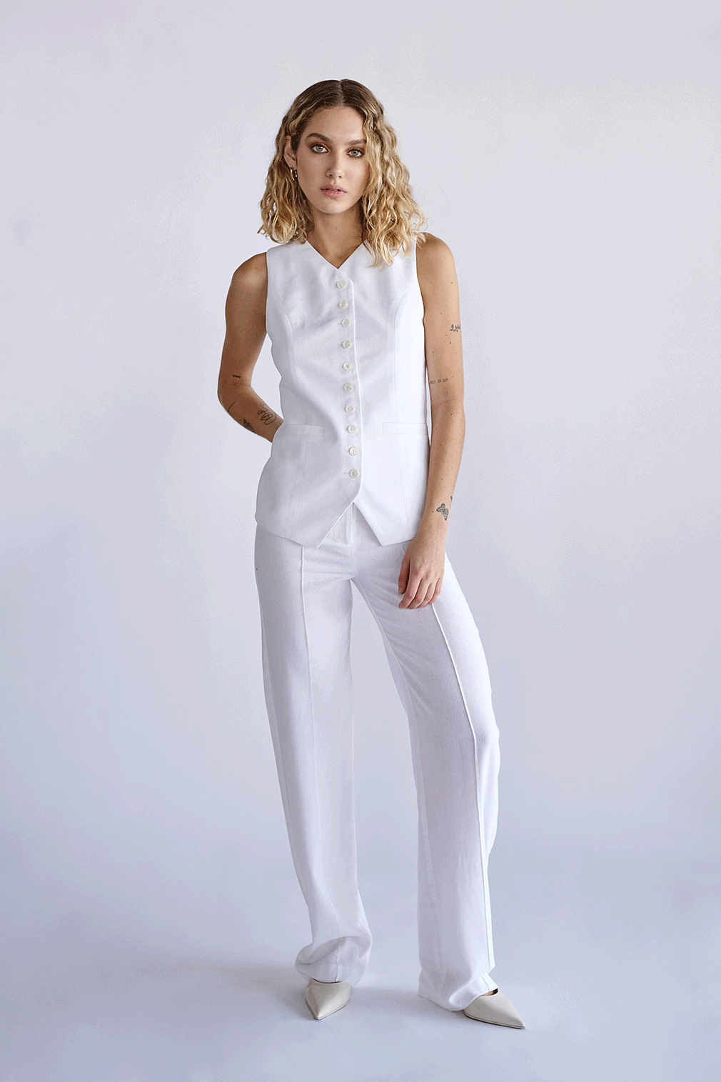Jeans serge blanco sale