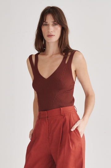 Tank Top Abby Terracota