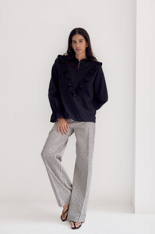Camisa Valentina Negra