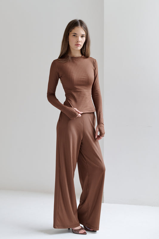 Pantalón Ronnie Café