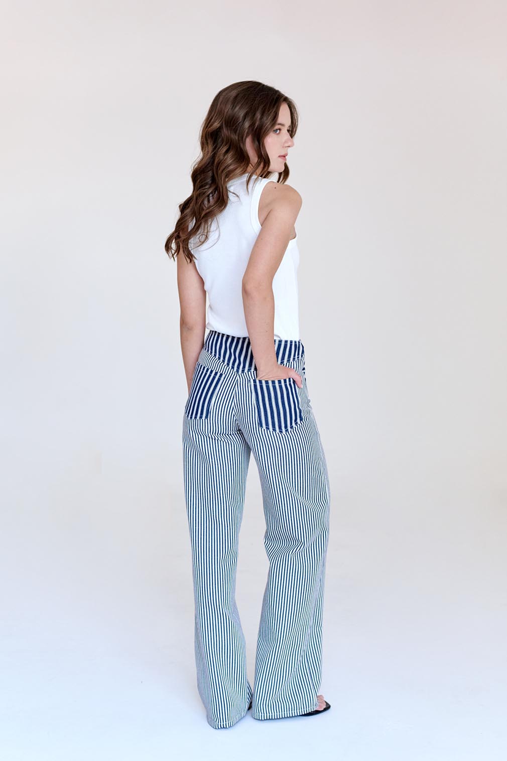 Jeans Zane Rayado