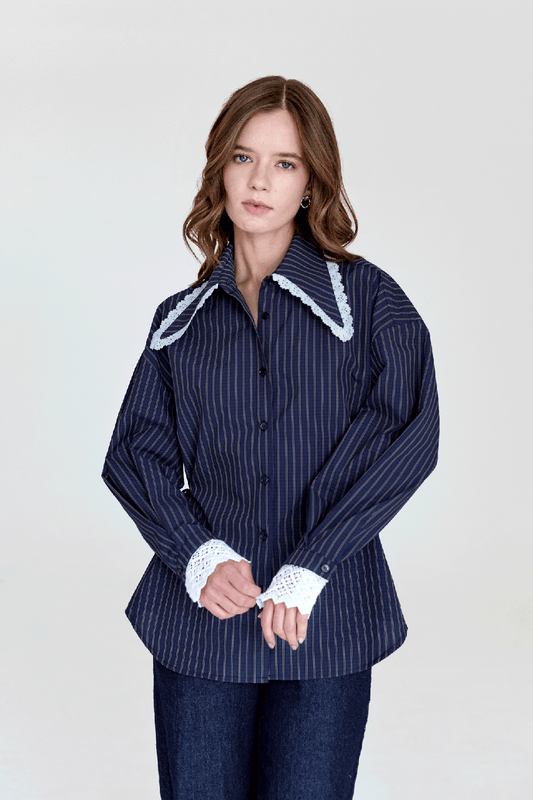 Camisa Matilda Azul