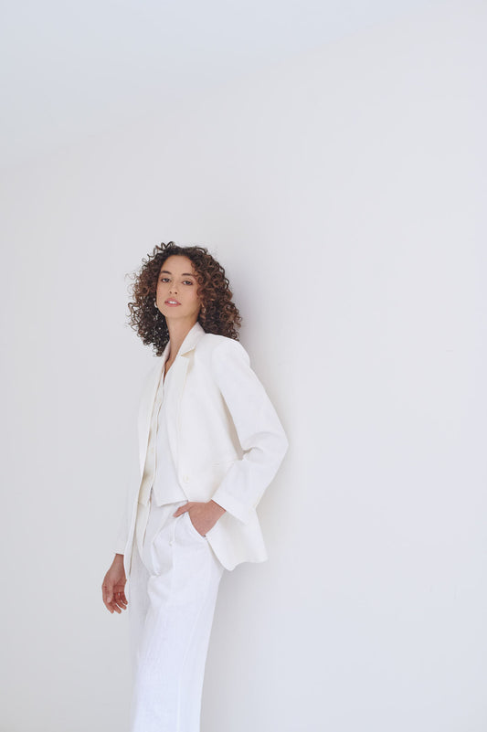 Saco Lidia Blanco
