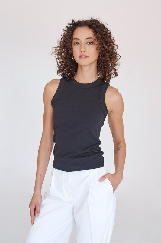 Tank Top Olivia Negra