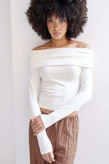 Top Poppy Blanco