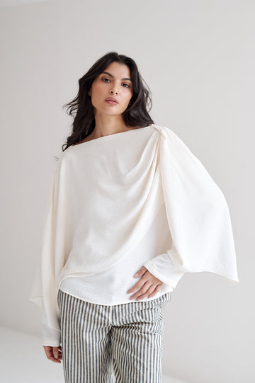 Blusa Malta Hueso