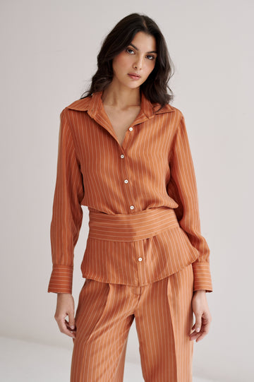 Camisa Alondra de Rayas