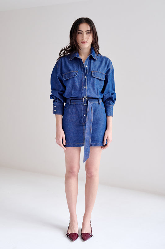 Vestido Zara de Mezclilla