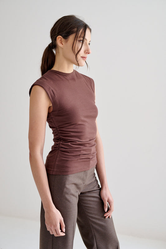 Blusa Liz Café