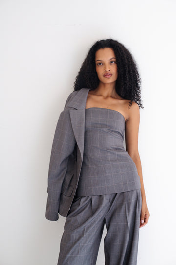 Top Carola Gris