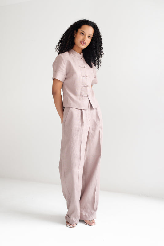 Camisa Miu Palo de Rosa