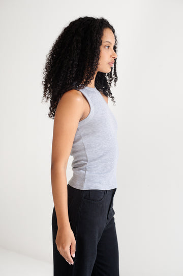 Tank Top Olivia Gris Jaspe