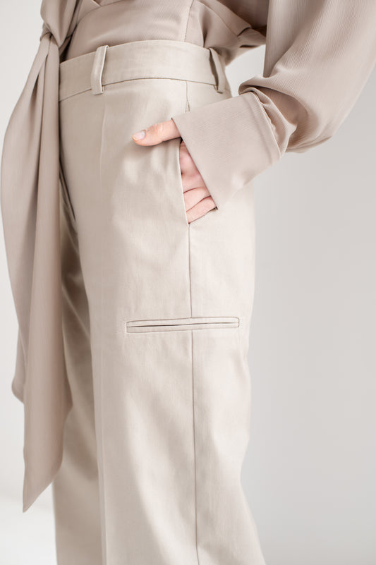 Pantalón Billie Beige