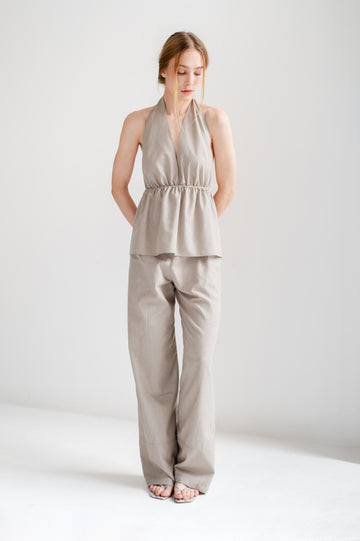 Pantalón Tara Greige