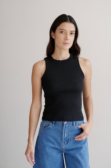 Tank Top Olivia Negra
