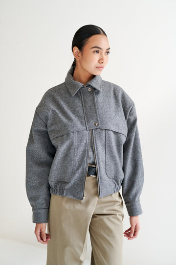 Chamarra Serena Gris