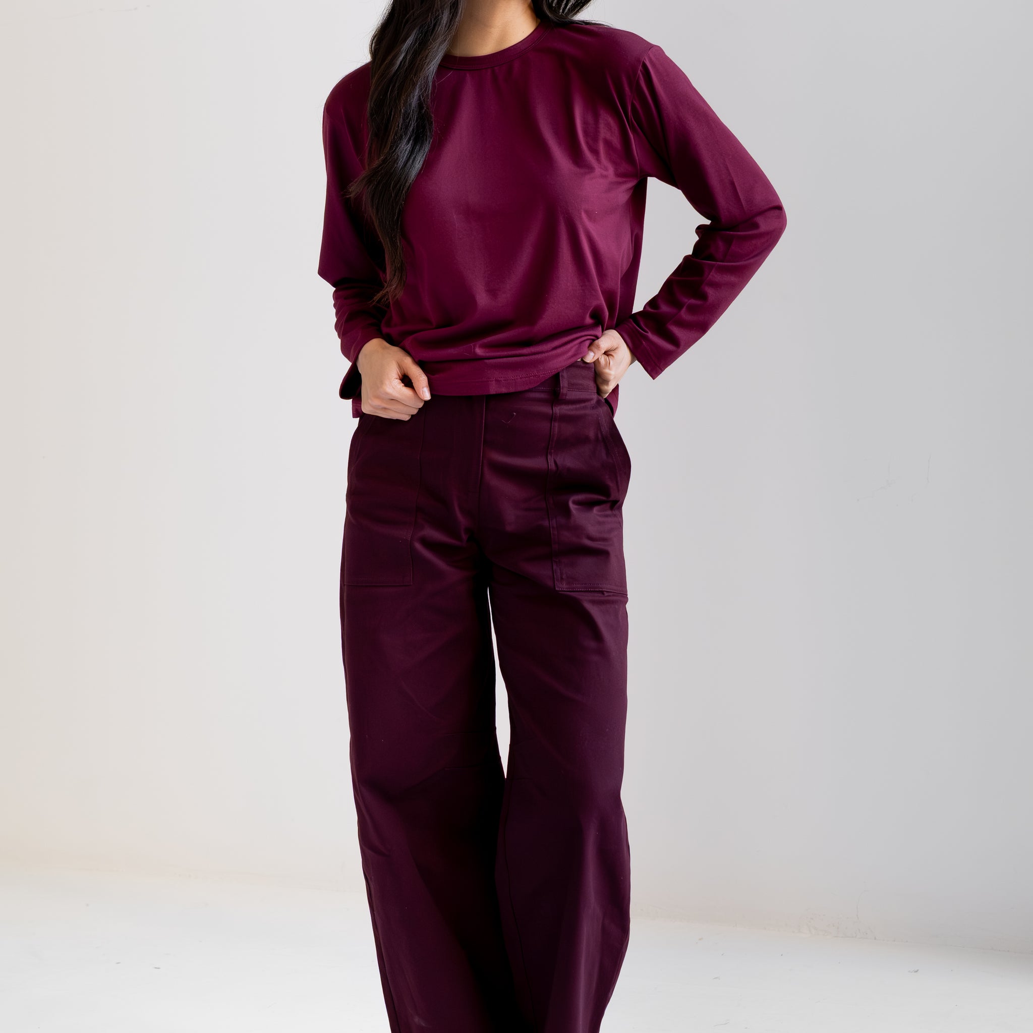 Pantalón Tropez Cargo Vino