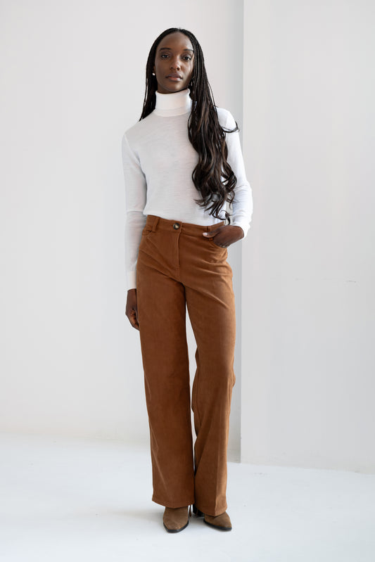 Pantalón Jonathan de Pana Café