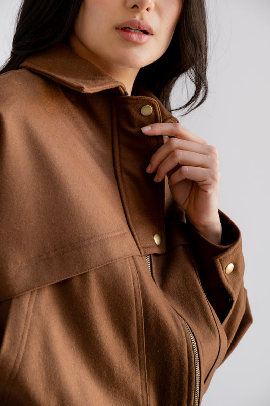 Chamarra Serena Café